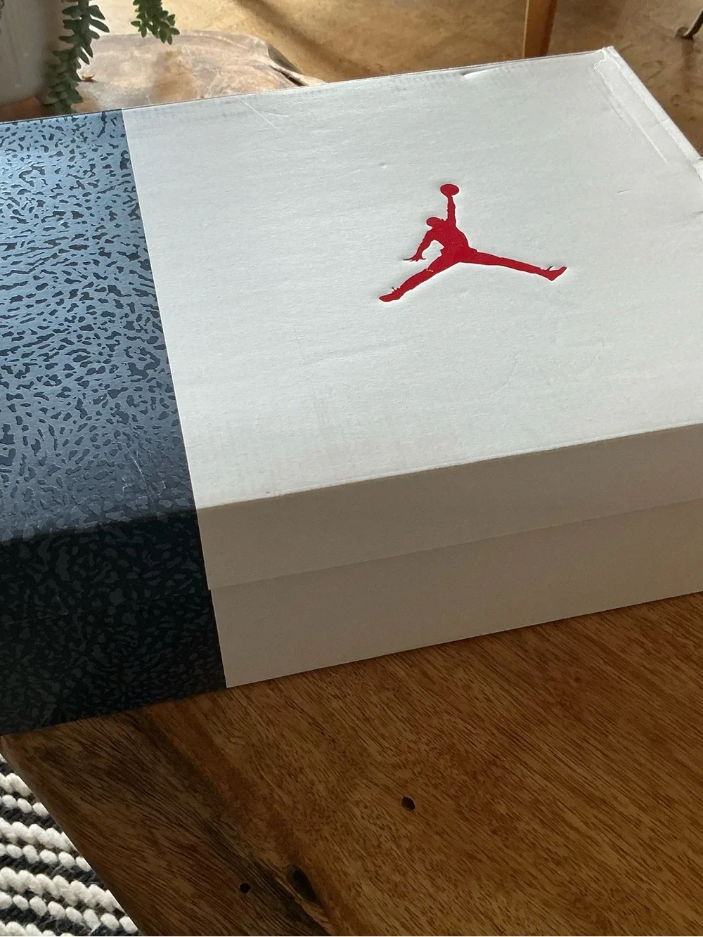 Authenticated Nike Air Jordan 3 Retro Denim “Fire Red Denim” Sneakers